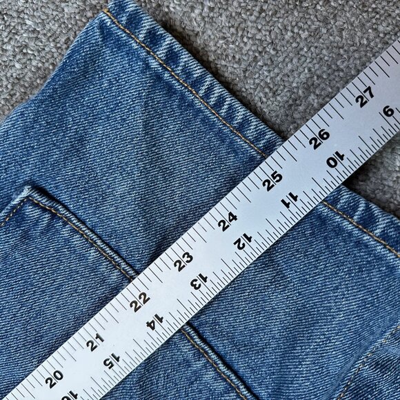 Aritzia Wilfred Free Abigail Shacket Workwear Chore Coat Denim Jacket XX-Small - Picture 4 of 6